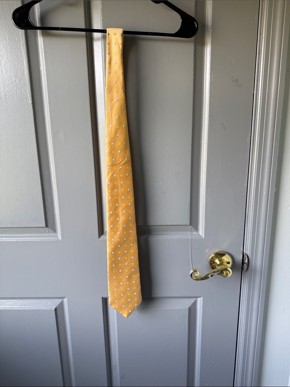 Marks & Spencer Yellow Polka Dot Men's Tie